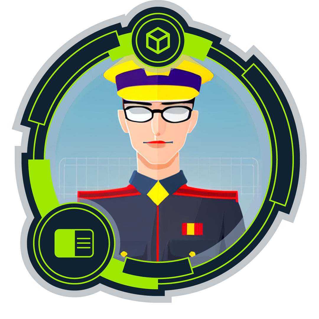 AD Security Captain badge
