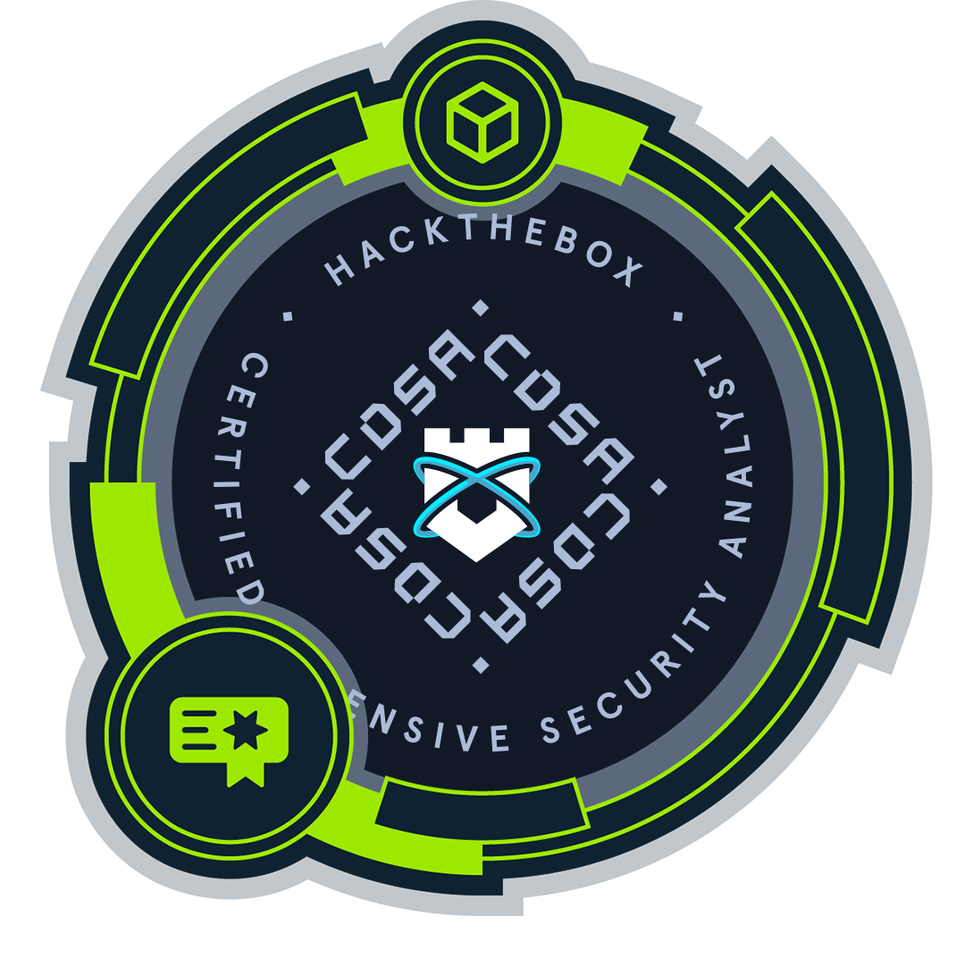 HTB CDSA badge